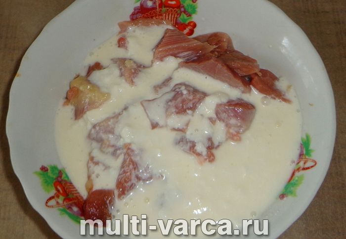 Індичка в кефірі в мультиварці