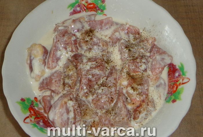 Індичка в кефірі в мультиварці