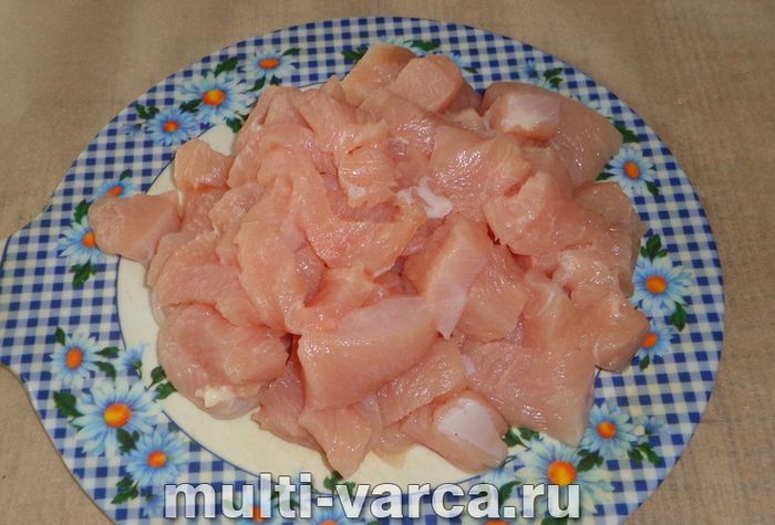 Індичка з сиром у мультиварці