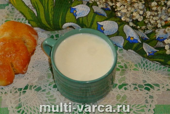 Кисле молоко в мультиварці
