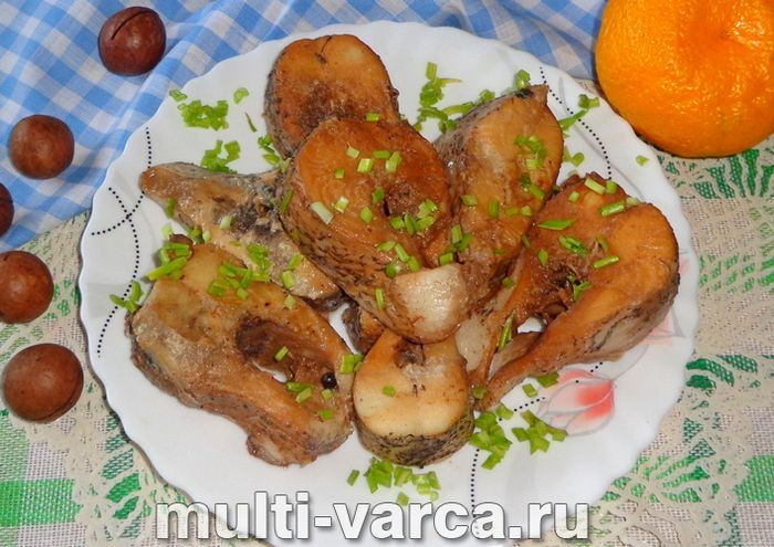 Консерви зі щуки в мультиварці