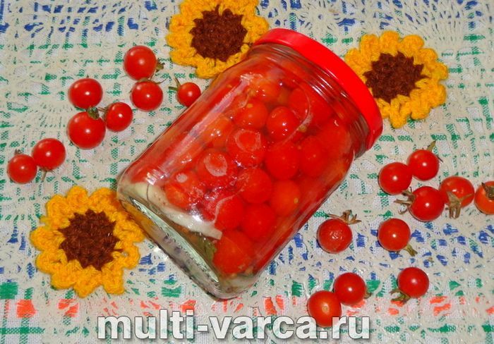 Мариновані помідори чері на зиму