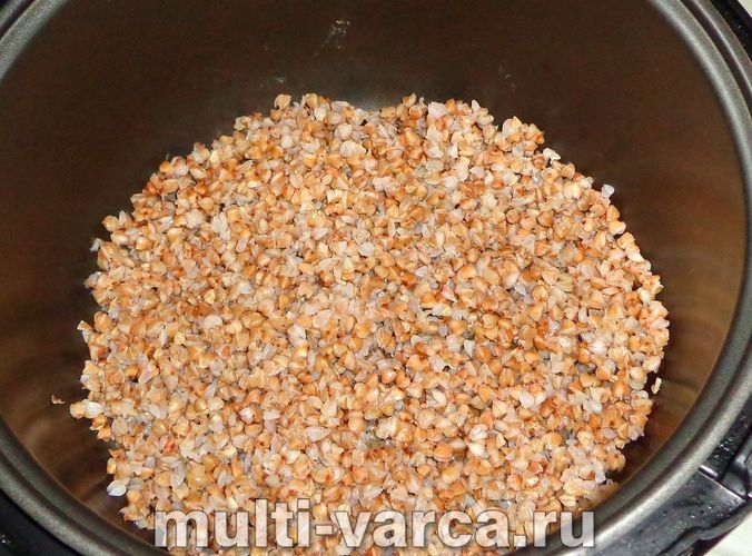 Молочний гречаний суп у мультиварці