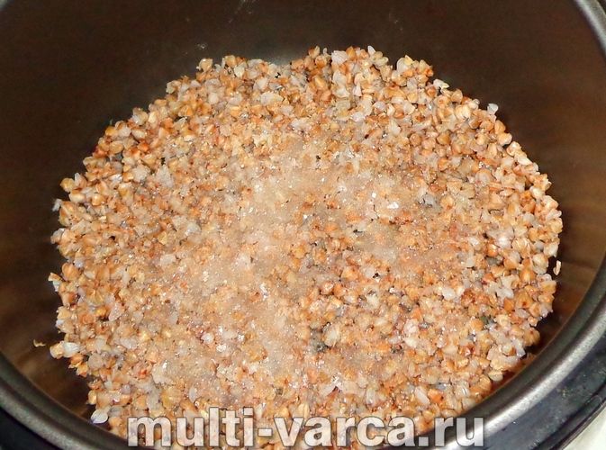 Молочний гречаний суп у мультиварці