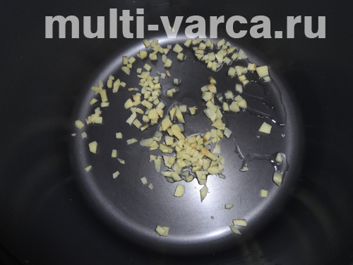 Морський окунь з імбирним соусом у мультиварці
