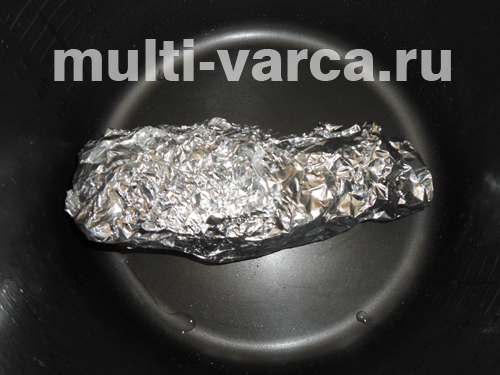 Морський окунь з імбирним соусом у мультиварці