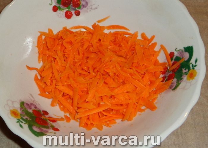 Овочеве рагу з квасолею в мультиварці