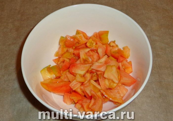 Овочеве рагу з квасолею в мультиварці