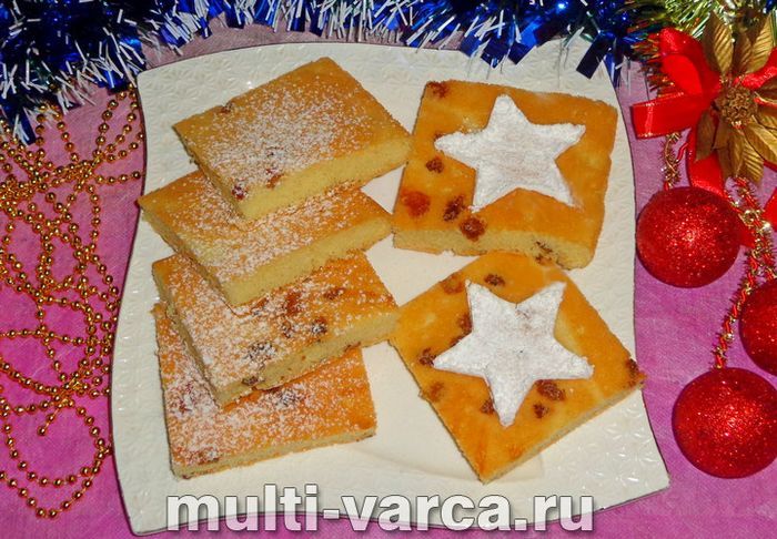 Печиво &laquo;Мазурка&raquo; з волоським горіхом і родзинками