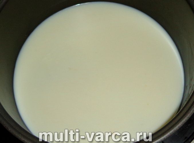 Перлова каша на молоці в мультиварці