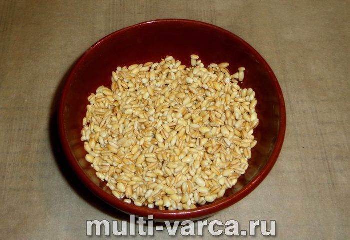 Перловка з курячим фаршем у мультиварці