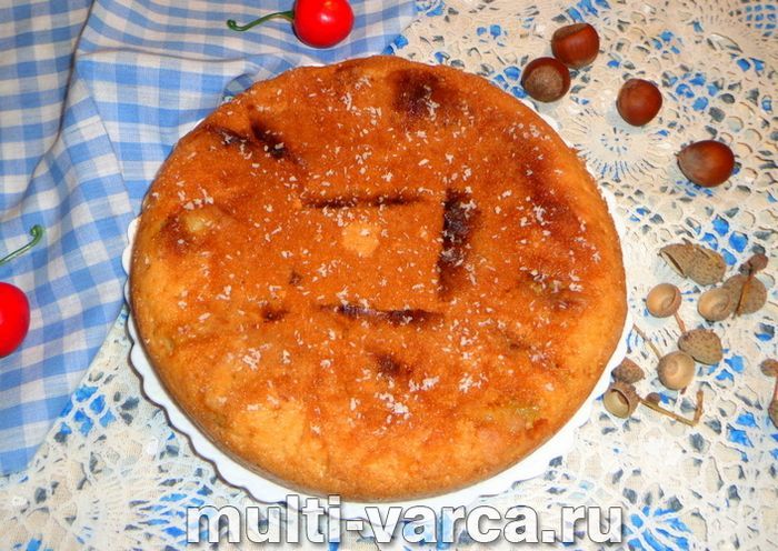 Пиріг із ківі в мультиварці
