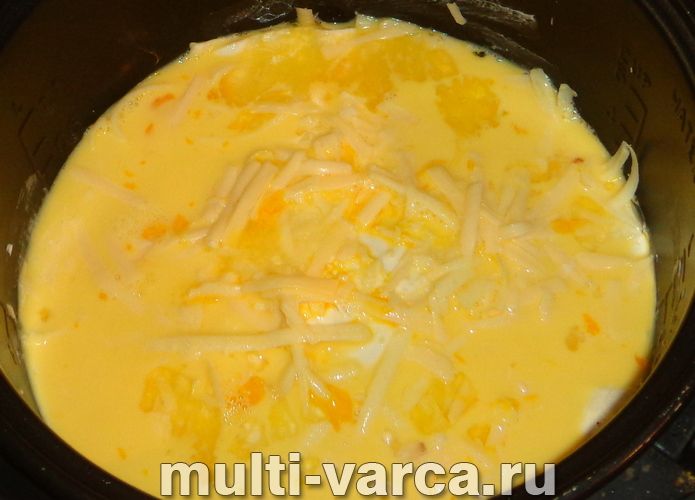 Пиріг із лаваша з сиром у мультиварці