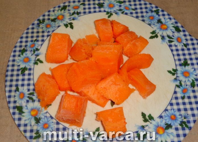 Полба з овочами в мультиварці