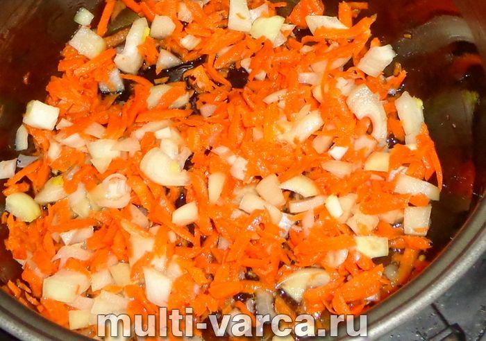 Рис із фрикадельками в мультиварці