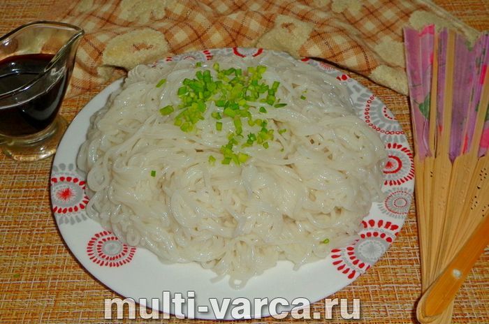 Рисова локшина в мультиварці