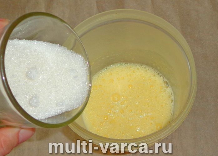 Рисова запіканка з яблуками в мультиварці