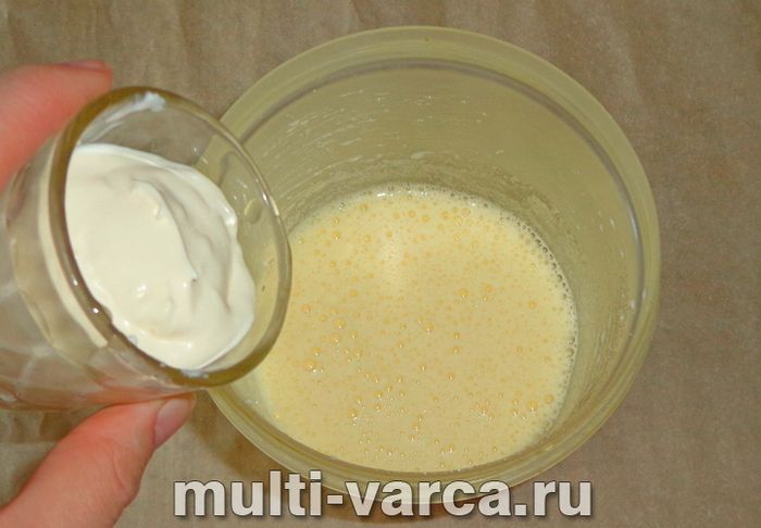 Рисова запіканка з яблуками в мультиварці