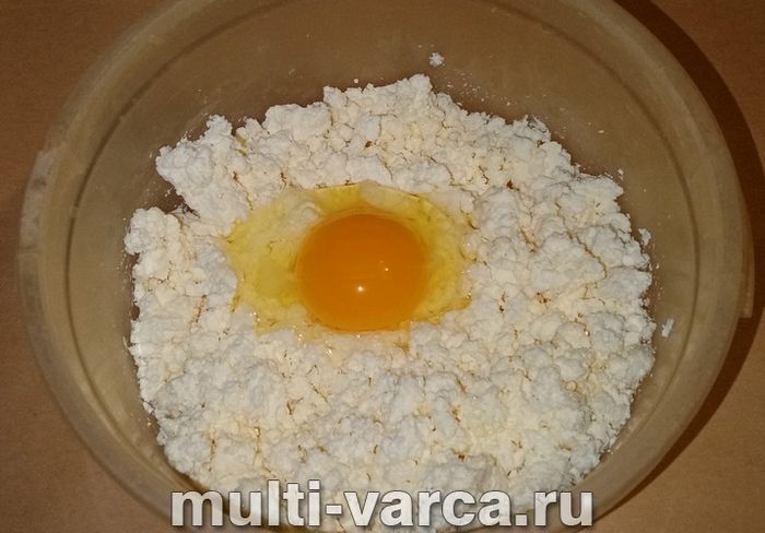 Сирна запіканка з крохмалем