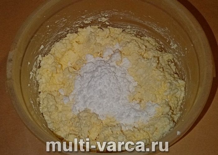 Сирна запіканка з крохмалем