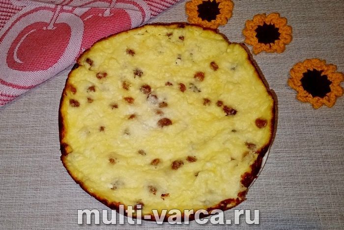 Сирна запіканка з крохмалем