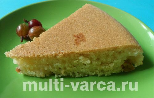 Смачний пиріг із аґрусом