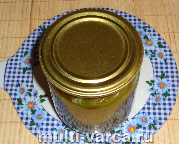 Смажені зелені помідори з часником на зиму на зиму