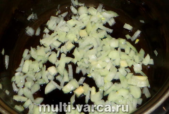 Сочевиця з реберцями в мультиварці