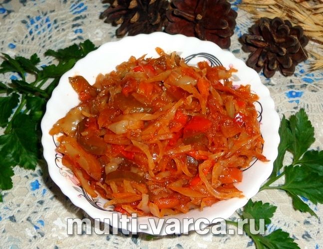 Солянка на зиму в мультиварці