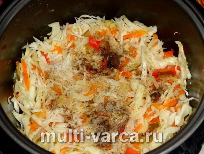 Солянка на зиму в мультиварці