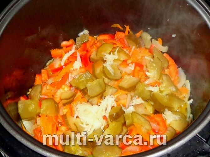 Солянка на зиму в мультиварці