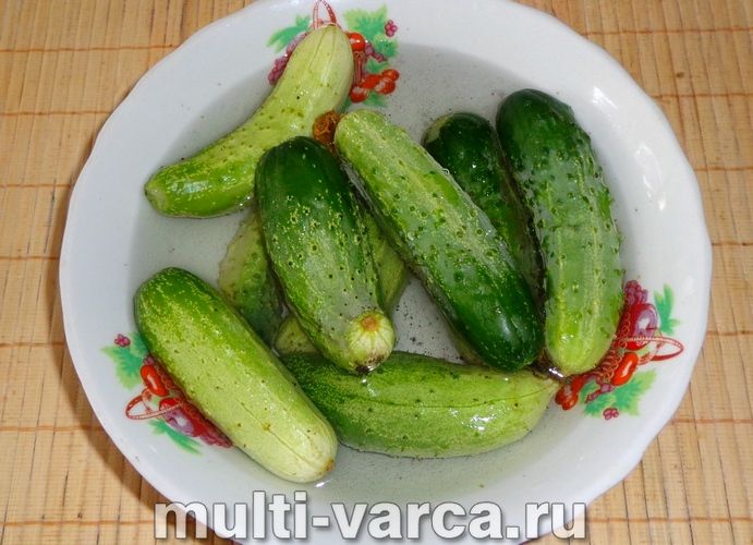 Солоні огірки на зиму