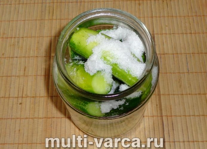 Солоні огірки на зиму