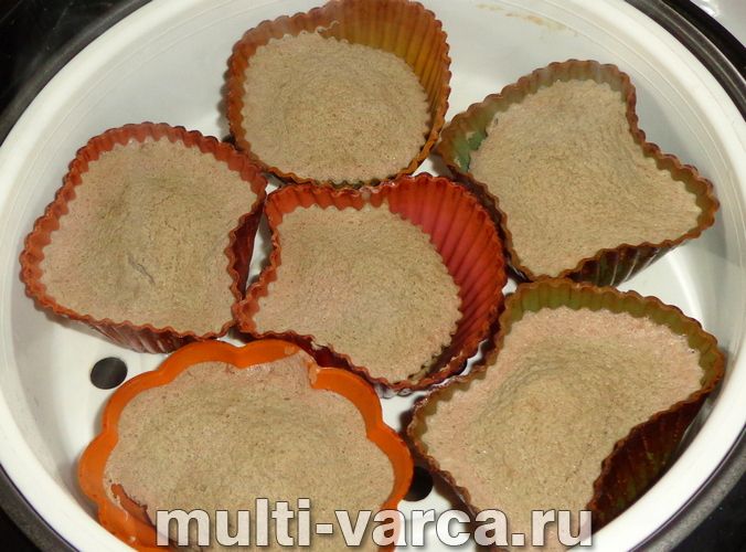 Суфле з курячої печінки на пару в мультиварці