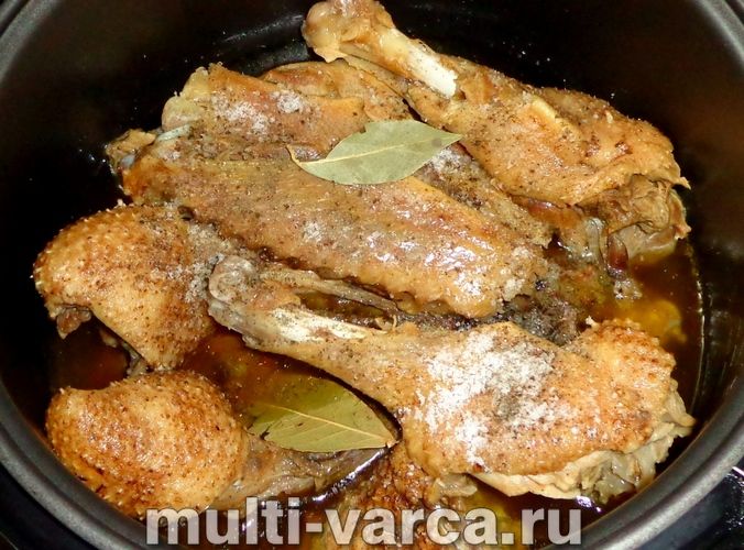Тушонка з качки в мультиварці