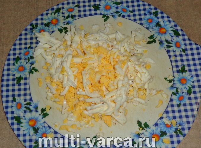 Закуска з печінки з яйцем "Мишки"
