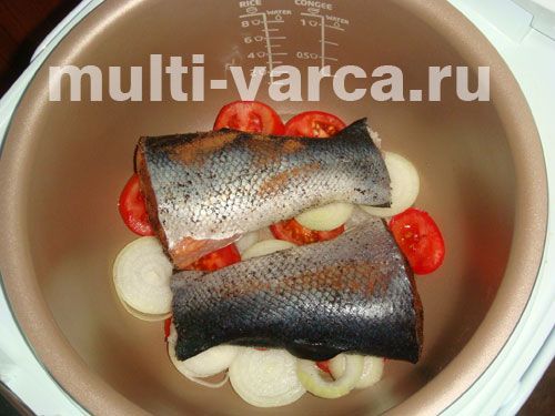 Запечені хвости сьомги