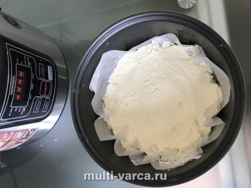Запіканка з кисломолочного сиру з яблуком і бананом