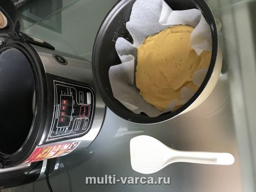 Запіканка з кисломолочного сиру з яблуком і бананом