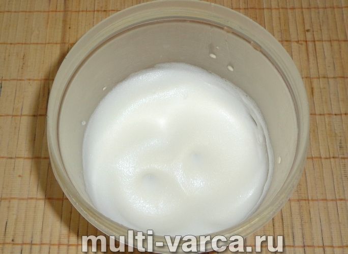 Білковий омлет на пару