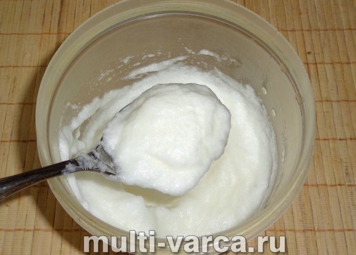 Білковий омлет на пару