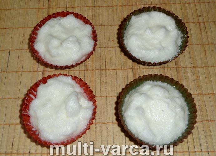 Білковий омлет на пару
