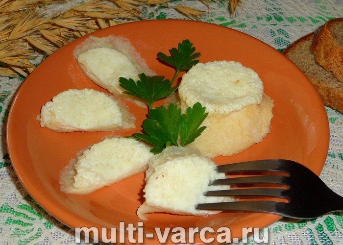 Білковий омлет на пару