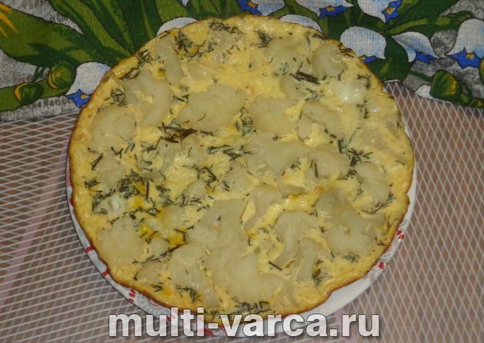 Цвітна капуста з яйцем