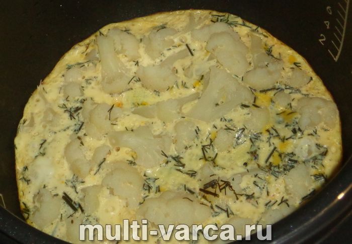 Цвітна капуста з яйцем