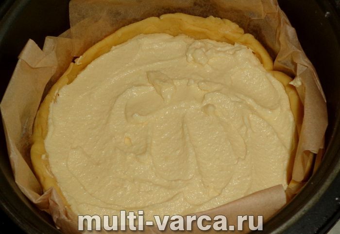 Фінський сирний пиріг у мультиварці