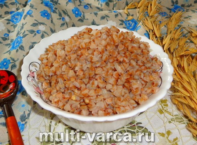 Гречка на пару в мультиварці