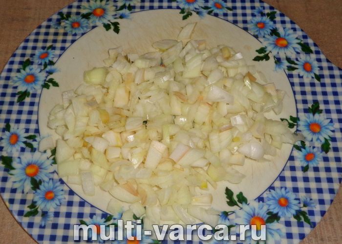 Гречка з грибами та куркою в мультиварці