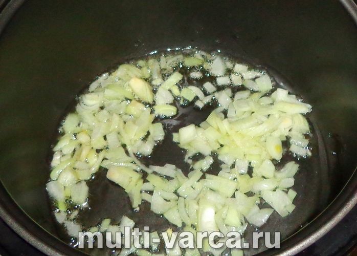 Грудка з кабачками в мультиварці