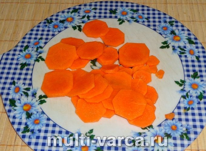 Грудка з кабачками в мультиварці